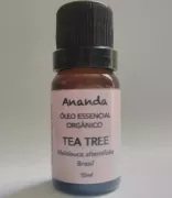 Óleo essencial de Tea Tree (Melaleuca) orgânica - 10 ml