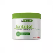 Eritritol 200g Açucar Dietético Natural - WVegan