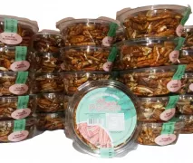 Nozes Pecan Bordin 1,6kg (16 potes de 100g)