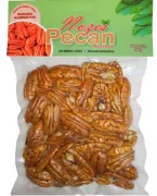 Nozes Pecan Bordin descascadas classificadas inteiras 100g