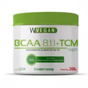 BCAA + TCM 200g Sabor Uva - Wvegan