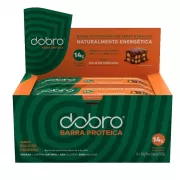Barra Proteica Energética Dobro sabor Bolo de Cenoura 50g (Cx com 10 un)