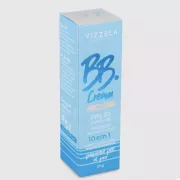 BB Cream 10 em 1 - Cor 02 - UVA/UVB-FPS30 - Vegano da Vizzela