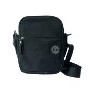 Shoulder Bag Grande de Lona - Preto