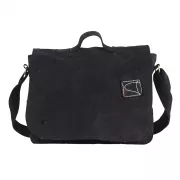 Bolsa Carteiro Grande de Lona - Preto