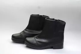 Bota Vegana Elástico Preto