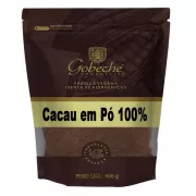 Cacau Em Pó 100% - Alcalinizado - Gobeche - 400g