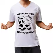 Camiseta Masculina Gola V Not Your Mom Tam.P