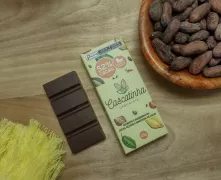 kit 06 unid. chocolate barra 52% cacau adoçado com açúcar demerara orgânico 150g