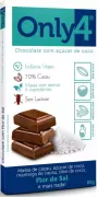 Chocolate Vegano 70% Cacau Flor de Sal Only4 80g