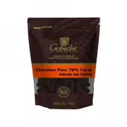 Gotas Chocolate 70% Cacau Adoçado com Eritritol - 90g