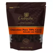 Gotas Chocolate 70% Cacau Adoçado com Maltitol - 400g