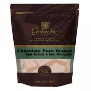 Tabletes Chocolate Branco Sem Açúcar e Sem Adoçante - 400g