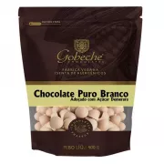 Gotas Chocolate Branco Adoçado com Açúcar Demerara - 400g