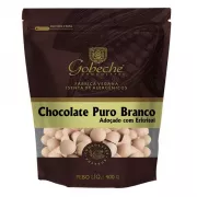 Gotas Chocolate Branco Adoçado com Eritritol - 400g 