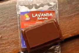 Barrinha Chocolate e Lavanda, óleo essencial 100% natural - 25gr