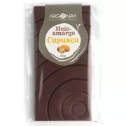 Barra de chocolate meio-amargo com Cupuaçu - 100g