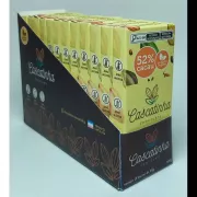 Display c/12 barras Chocolate 52% cacau  300g