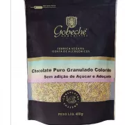 Chocolate Puro Granulado Colorido Sem Açúcar e Adoçante 400g
