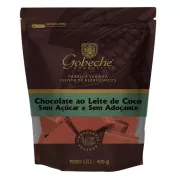 Tabletes Chocolate ao Leite de Coco Gobeche Sem Açúcar e Adoçan