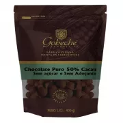 Gotas Chocolate 50% Cacau Sem Açúcar e Sem Adoçante - 400g