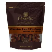 Gotas Chocolate 54% Cacau Adoçado com Eritritol - 400g