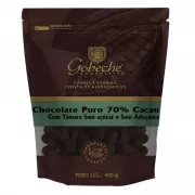 Gotas Chocolate 70% Cacau com Tâmara s/Açúcar e Adoçante 400g