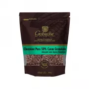 Chocolate 50% Cacau Granulado Adoçado com Açúcar Demerara- 90g