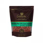 Chocolate Puro 45% Cacau Granulado sem Açucar e Adoçante 90g