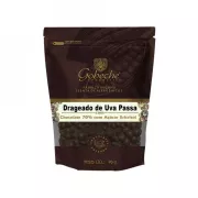 Drageado de Uva Passa com Chocolate 70% Cacau com Eritritol 90g