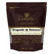 Drageado de Damasco com Chocolate 54% Cacau com Demerara 400g