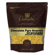 Chocolate Amarelo Maracujá Granulado Gobeche com Eritritol 400g