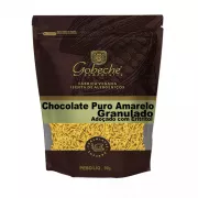 Chocolate Amarelo Maracujá Granulado Gobeche com Eritritol 90g