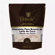  Tablete Chocolate Branco aoLeite de Coco Adoçado com Eritritol