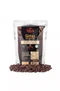 Gotas de Chocolate 70% Cacau Uso Culinário 500g