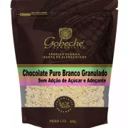 Chocolate Puro Branco Granulado Sem Adiç Açúcar e Adoçante 400g