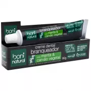 Creme Dental Boni Natural - Menta e Carvão Vegetal