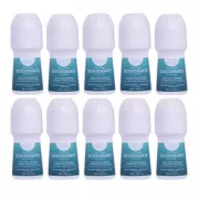 Kit 10 Desodorantes Roll-on MAX 65ml - Natural - Vegano - Sem Glútem - Sem Alumínio