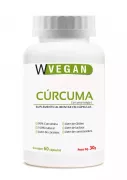 Cúrcuma Curcumina 500mg 60 capsulas - WVegan