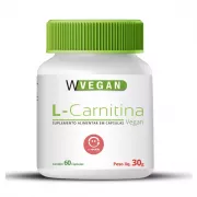 L-Carnitina 500mg 60 capsulas L Carnitina - WVegan