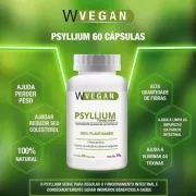 Psyllium 60 capsulas - WVegan