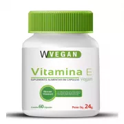 Vitamina E 400 mg 60 capsulas - WVegan