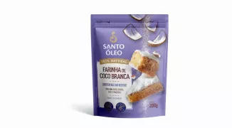 Farinha de Coco Branca 200g - Santo Óleo