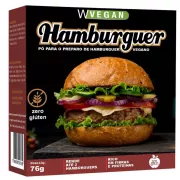 Hamburguer Vegano Sabor Carne em pó po caixa com 2 unidades