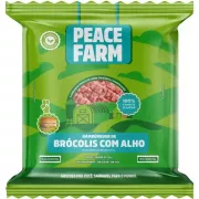 Hambúrguer de Brócolis com Alho Peace Farm 130g - Caixa c/ 36un