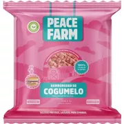 Hambúrguer de Cogumelo Peace Farm 110g - Caixa com 36 unid