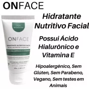 Onface Hidratante Nutritivo Facial 60ml - Natural - Vegano - Sem Glúten da BIOZENTHI