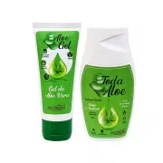 Kit de Cuidados com a Pele SirNutre Sabonete e Gel ALoe OFERTA 