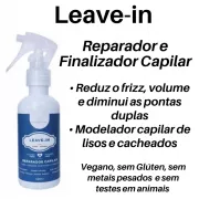 Leave-in Reparador e Finalizador Capilar com Óleo de Argan 120ml - Natural - Vegano - Sem Glúten da BIOZENTHI