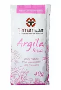 Máscara de Argila Rosa Orgânica Terramater - Ameniza Olheiras 40g